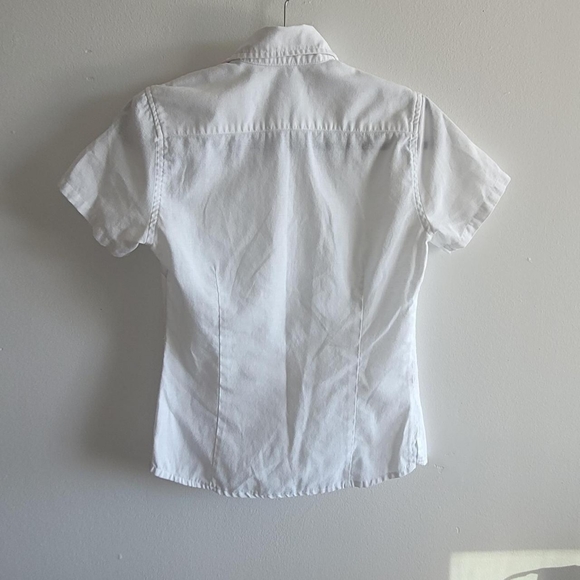 Short sleeved White shirt - Picture 2 of 3